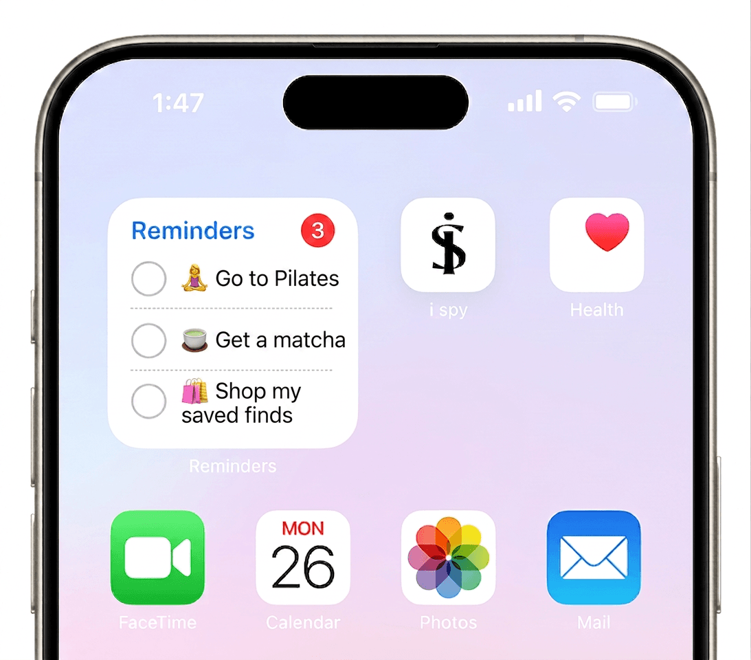 i spy on your home screen